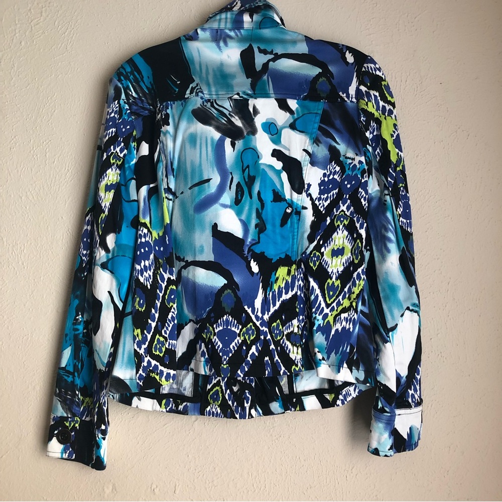 Berek blue print jacket- size S - Picture 2 of 7
